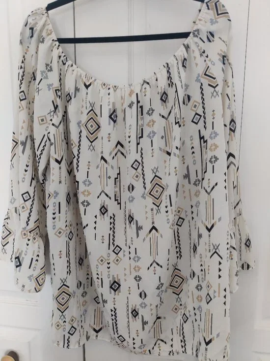 BOHO BLOUSE - Picture 1 of 5
